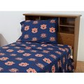 College Covers College Covers AUBSSFL Auburn Printed Sheet Set Full- Solid AUBSSFL